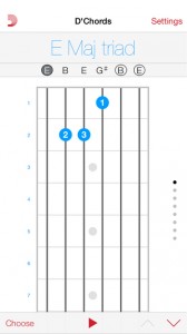 DAddario chords アプリ