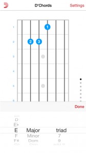 DAddario chords アプリ