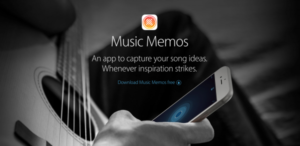 Music Memos,ミュージックメモ,Apple,アプリ